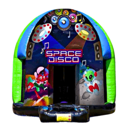 Disco Dome Bounce House - Music & Lights inside