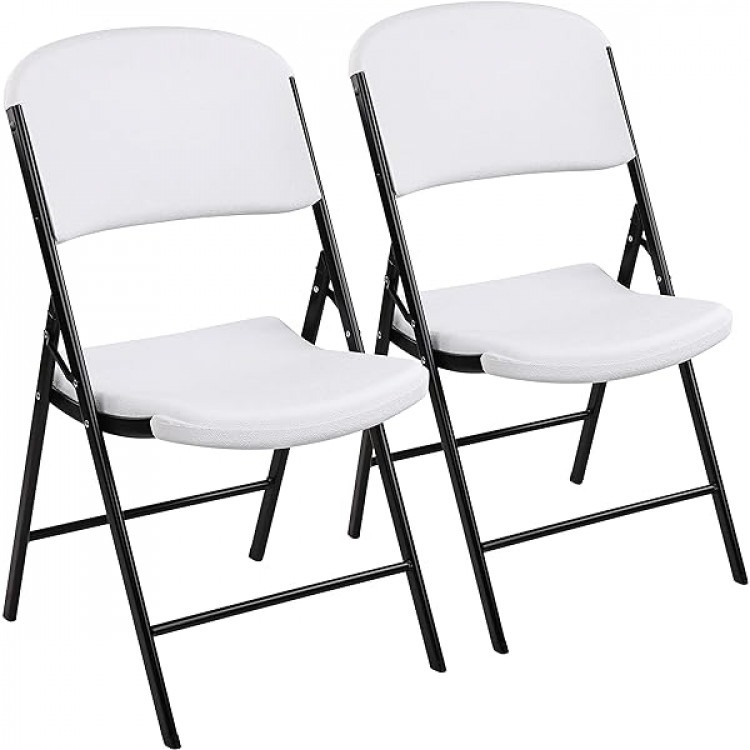 Lifetime White Folding Chairs