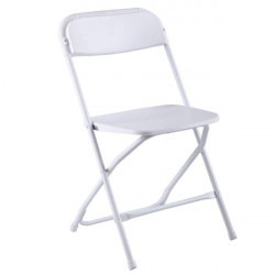 White Folding Chair