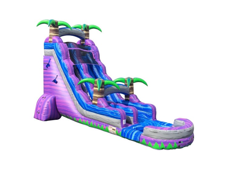 22 ft purple crush waterslide